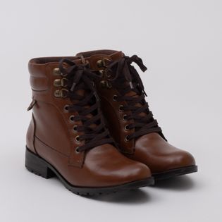 Bota coturno couro - HAVANA