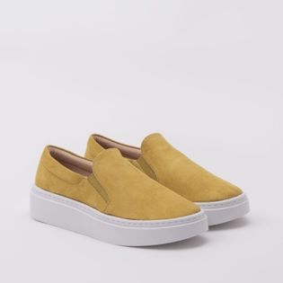 Tenis Slip On Rê - OLIVE