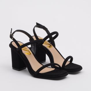 Sandália Clássica Alana - PRETA
