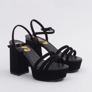 Sandalia Clássica Meia Pata Celle - PRETA