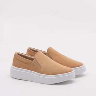 Tenis Slip On Rê - BISCUIT