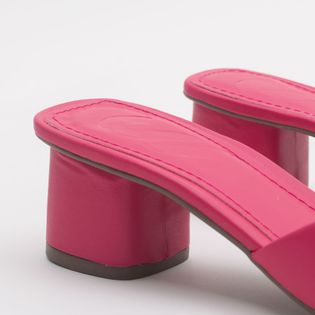 Tamanco Baixo Básico - HOT PINK