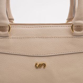 Bolsa Média em Couro - MILK