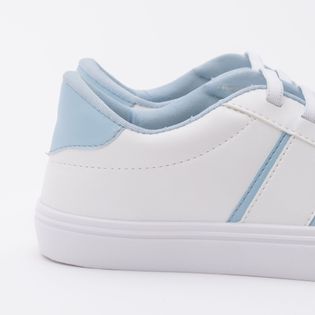 Tenis basico colors - BRANCO/AZUL