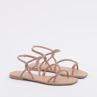 Rasteira Traseiro Isis - MARFIM/LIGHT PEACH