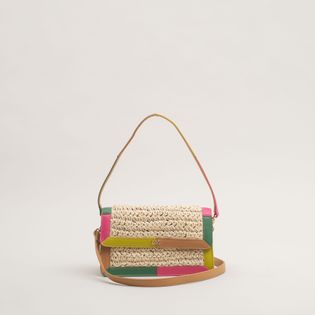 Bolsa P em Material Tecnologico - BEGE/BISCUIT/LIMA/PINK/VE