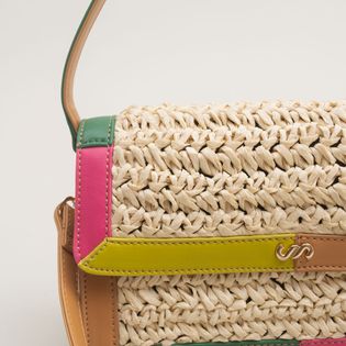 Bolsa P em Material Tecnologico - BEGE/BISCUIT/LIMA/PINK/VE