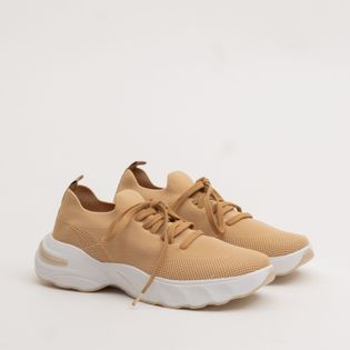 TENIS KNIT RAFA - MILK