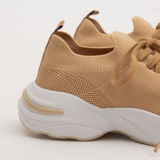 TENIS KNIT RAFA - MILK