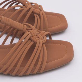 Sandalia Baixa Nobuck - CAMEL