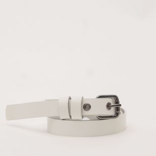 CINTO COURO SEMICROMO - OFF-WHITE