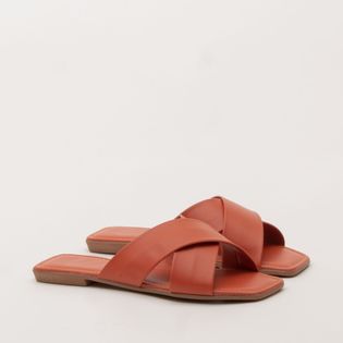 Rasteira Clássica Jéssika - CORAL