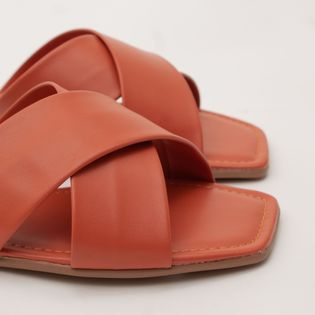 Rasteira Clássica Jéssika - CORAL