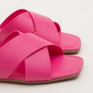 Rasteira Clássica Jéssika - ROSA CHOQUE