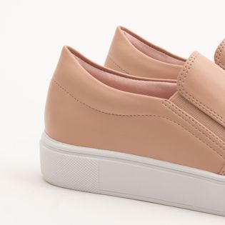 Tênis slip on básico - ROSADO