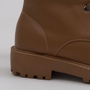 Bota Coturno Tratorado - CAMEL