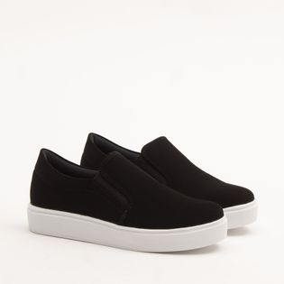 Tênis Slip On Básico - PRETA