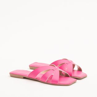 Rasteira chinelo Jeri - ROSA CHOQUE
