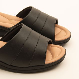 Tamanco anabelado Comfort - PRETA