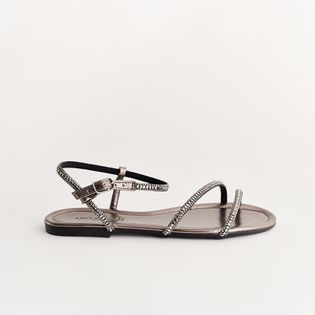 Rasteira Briana - PEWTER