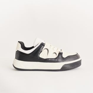 Tênis Urban Recortes - COTTON/PRETO