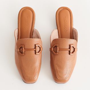 Mule texturizado com bridão - CAMEL