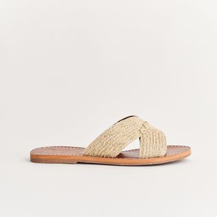 Rasteira Artesanal - DOURADO