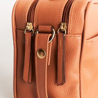 Bolsa em Couro - CAMEL