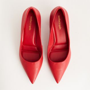 Scarpin Básico Jana - VERMELHO