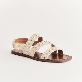Rasteira com tachas - COTTON