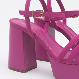 Sandalia Clássica Meia Pata Celle - FUCSIA