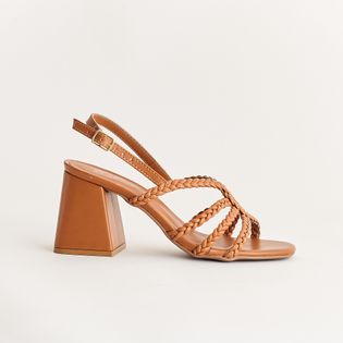 Sandália alta tranças - CASCA