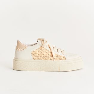 Tênis urban artesanal - COTTON/MILK