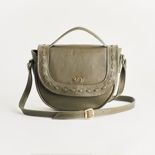 Bolsa meia lua - VERDE OLIVE