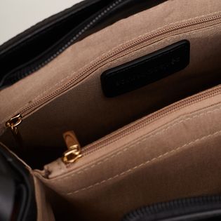 Bolsa média tressê - PRETA