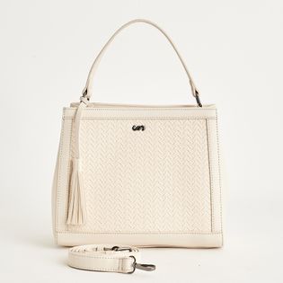 Bolsa média tressê - COTTON