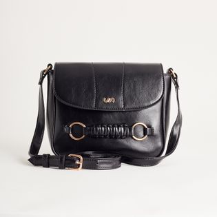Bolsa pequena com bridão - PRETA