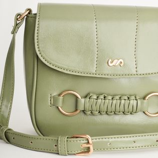 Bolsa pequena com bridão - ESMERALDA