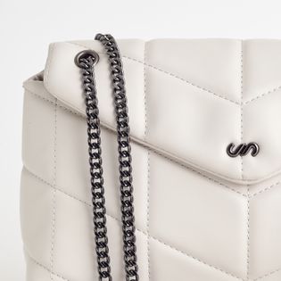 Bolsa Média Alça Metalizada - COTTON