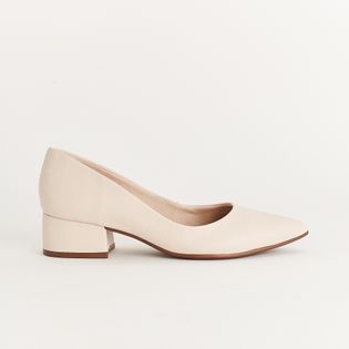 "Scarpin Comfort Pérola

" - MILK