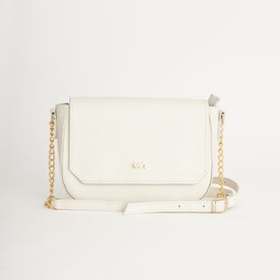 Bolsa Tiracolo Pequena em couro - COTTON