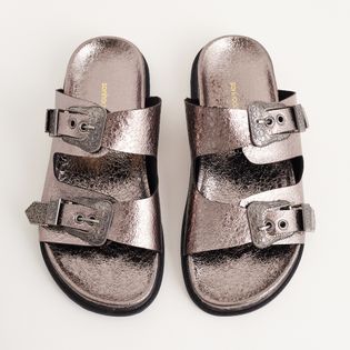 Papete fivelas cinzeladas - PEWTER