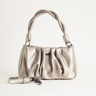 Bolsa pequena soft - PEWTER