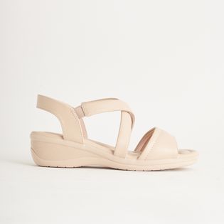 Anabela elástico comfort - MILK