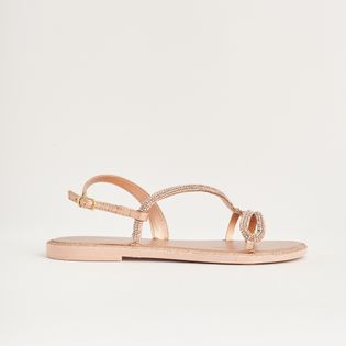 Rasteira em Strass - ROSE