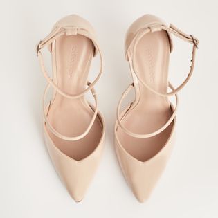 Scarpin Mary Jane de Bico Fino - ROSADO