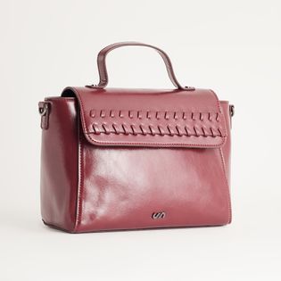 Bolsa média com tira - BORDO