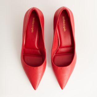Scarpin Clássico Sophia - VERMELHO