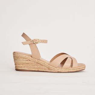 Anabela em Couro a Fio - FENDI