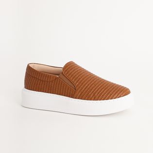 Tênis Slip On Textura Ráfia - CASCA